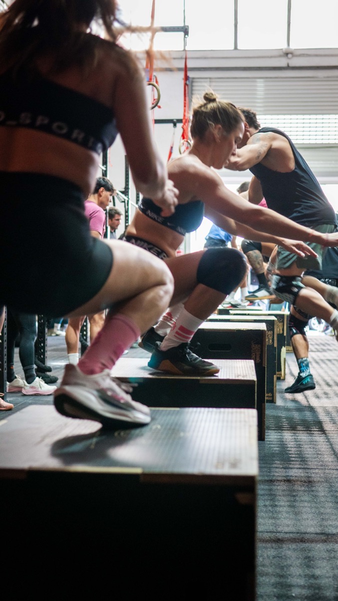 Clase de CrossTraining en TNF Box